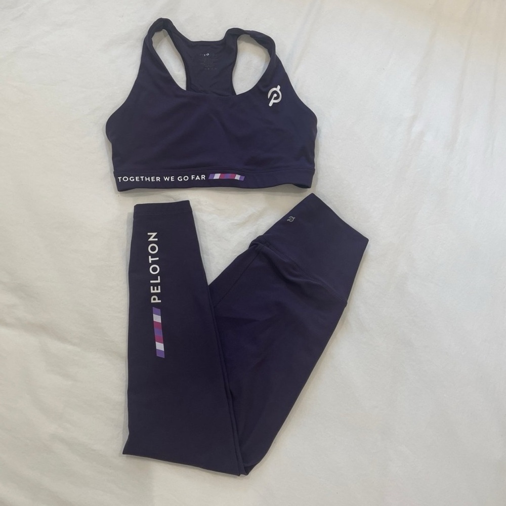 Peloton Purple and Pink Performance Set